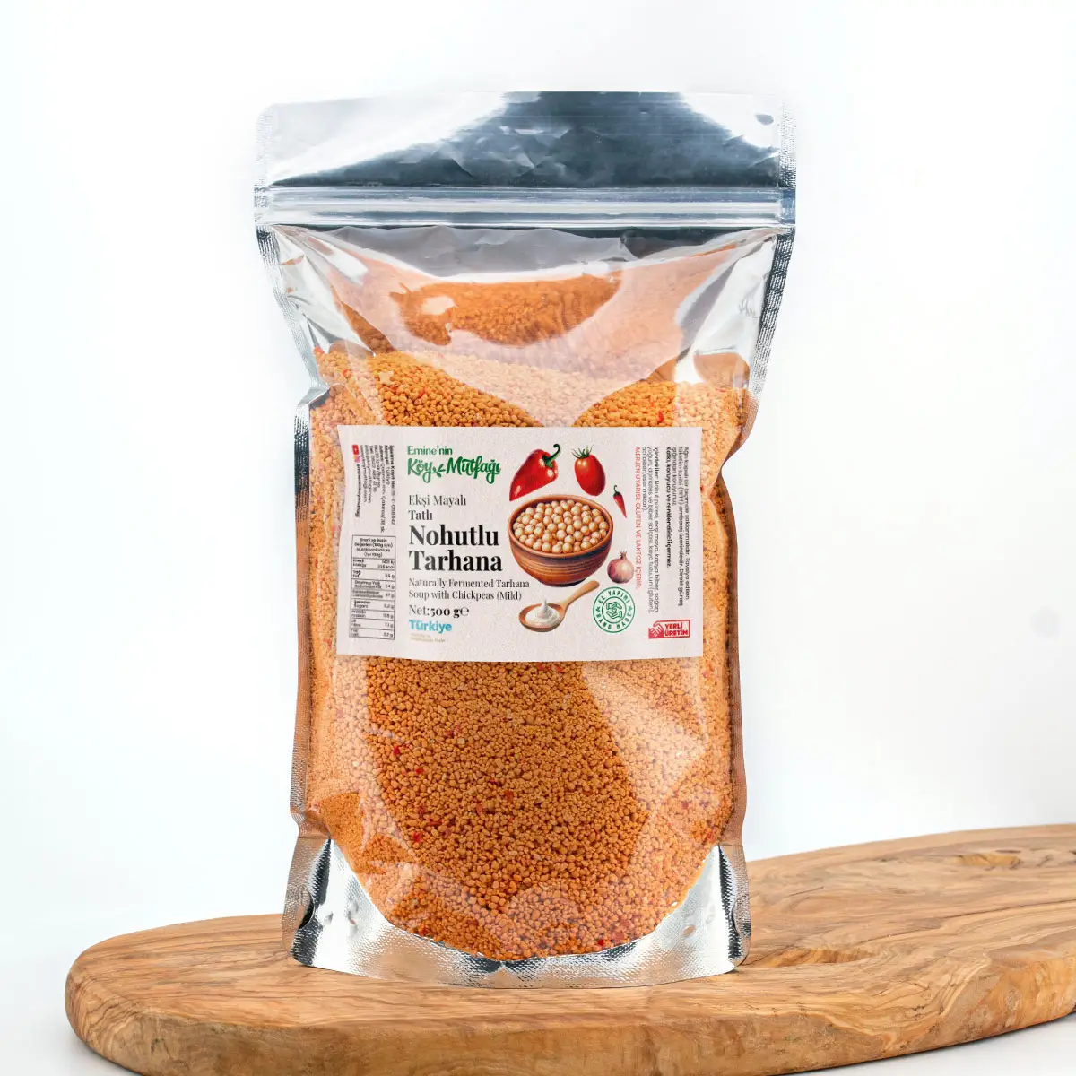 güneşte-kurutulmuş-organik-köy-tarhanası-ekşi-mayalı-köy-tarhanası-nohutlu-tarhana-500g Güneşte Kurutulmuş Nohutlu Tarhana 500g - Görsel 1