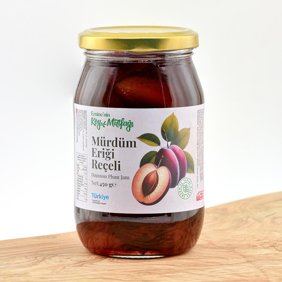 murdum_erigi_receli_1 Mürdüm Eriği Reçeli 450g - Görsel 1