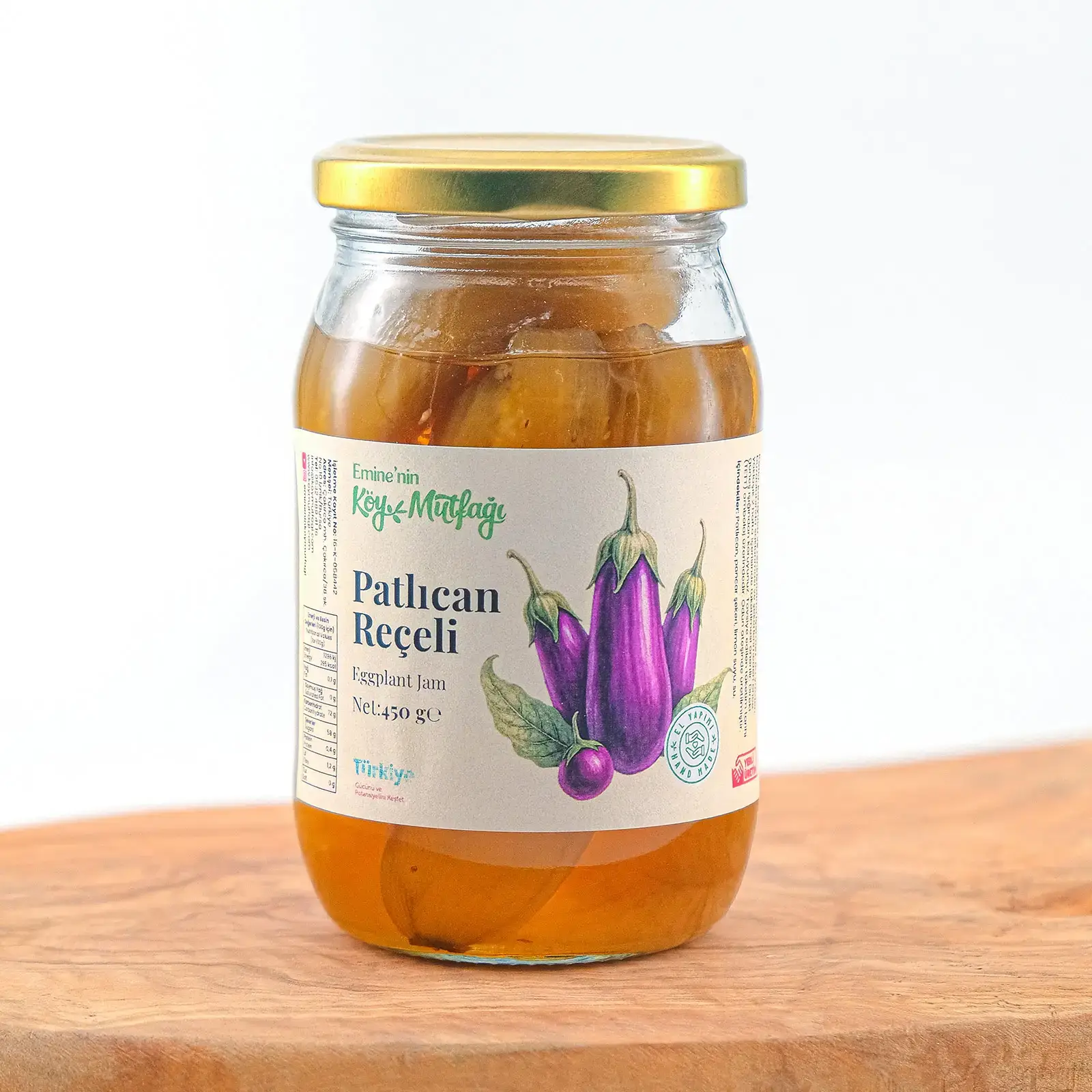 organik_patlıcan-reçeli-odun-ateşinde-patlıcan-reçel-köy-reçeli Patlıcan Reçeli 450g - Odun Ateşinde Patlıcan Reçeli - Görsel 1